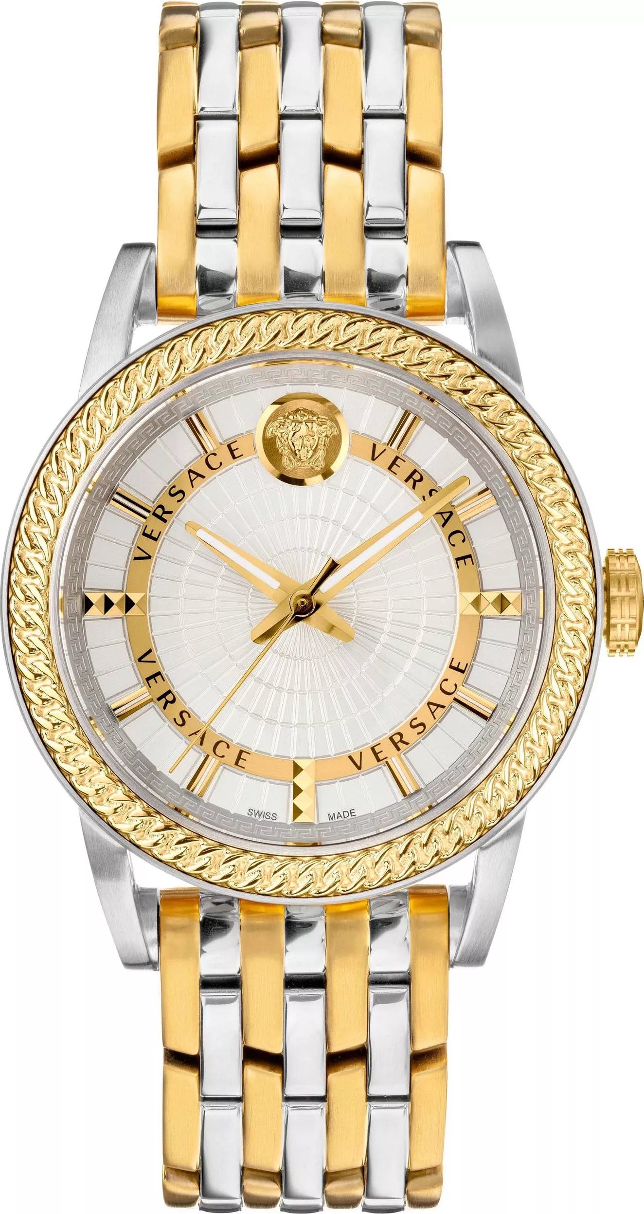 Versace V-Eternal Two-Tone Watch - VEPO00620