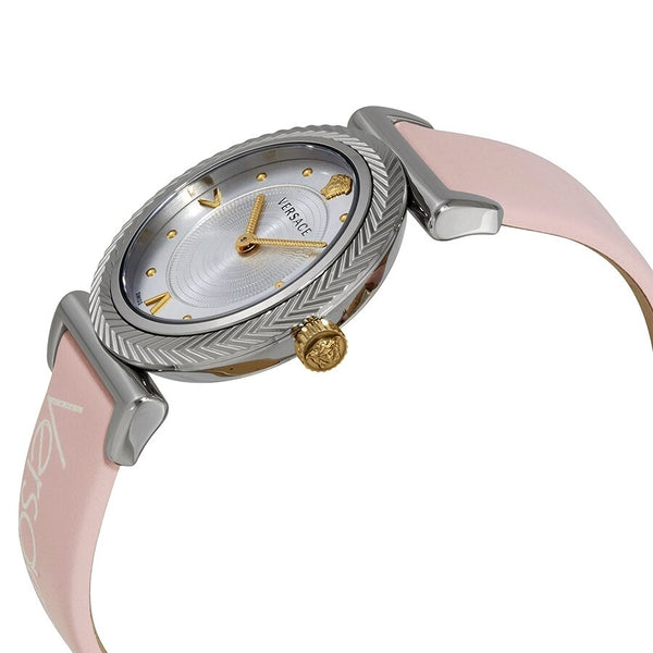 Versace V-Motif Quartz Silver Dial Ladies Watch VERE00118 - BigDaddy Watches #2