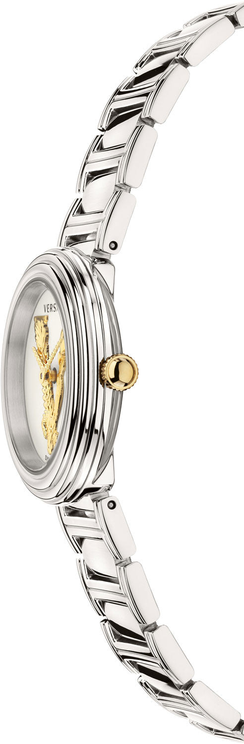 Versace Virtus Mini Silver Women's Watch VET300621 - Big Daddy Watches #2