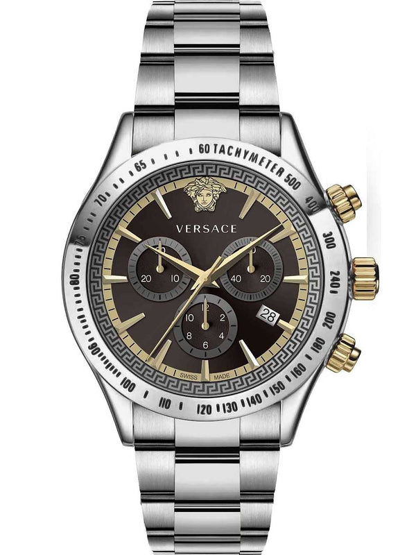 Versace Chronograph Classic Silver Men's Watch  VEV700419 - Big Daddy Watches