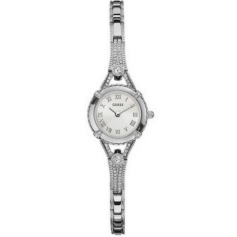 Guess Angelic Silver Diamond Ladies Watch W0135L1