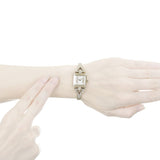 Guess Flawless Diamond White Dial Gold Ladies Watch W0137L2
