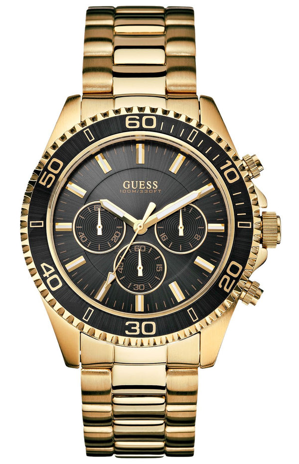 Guess Analogue Black Dial Men's Men's Watch  W0170G2 - Big Daddy Watches