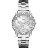 Guess Dazzler Diamond White Dial Ladies Watch W0335L1