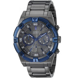 Guess Men’s Analog Stainless Steel Gunmetal Men's Watch  W0377G5 - Big Daddy Watches