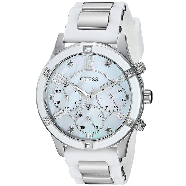 Guess Breeze White Silicone Strap Women's Watch W1234L1