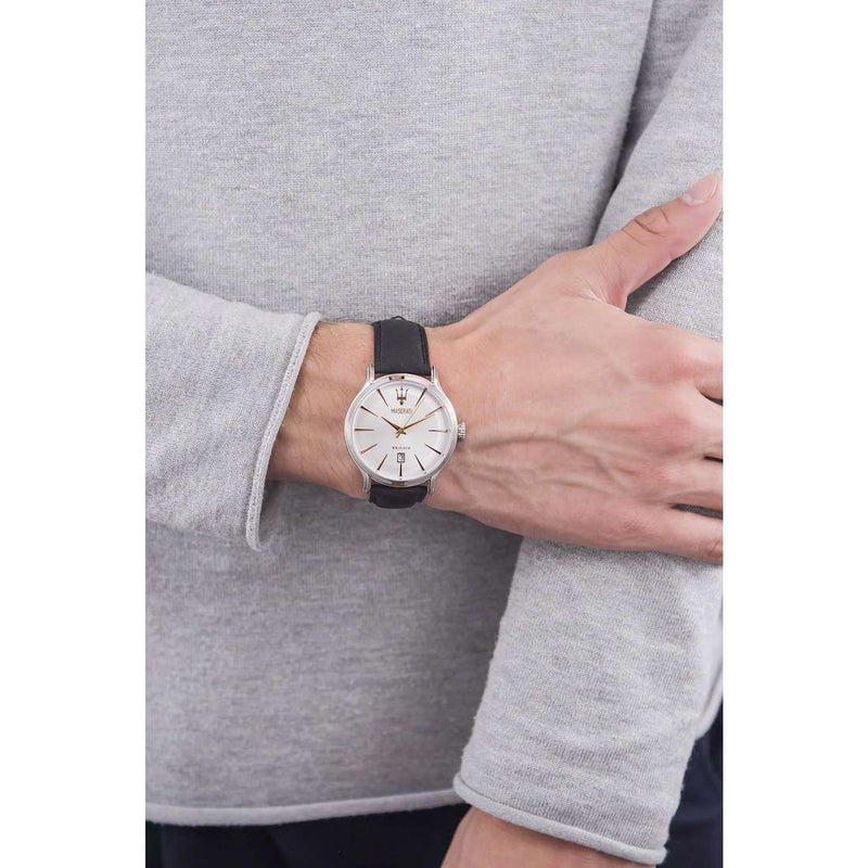 Maserati Epoca White Dial Men's Watch R8851118002