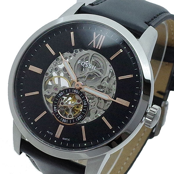 Fossil Townsman Skeleton Automatic Dial Men's Watch ME3153