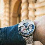 Xeric Limited Edition Evergraph Automatic SS Silver Mechanical Watch - Big Daddy Watches
