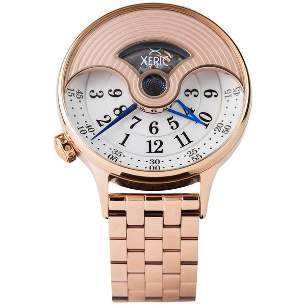 Xeric Limited Edition Evergraph Automatic SS Rose Gold Mechanical Watch - Big Daddy Watches