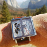 Xeric Soloscope Limited Edition Automatic Silver Mechanical Watch - Big Daddy Watches