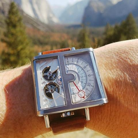 Xeric Soloscope Limited Edition Automatic Silver Mechanical Watch - Big Daddy Watches