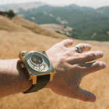 Xeric Xeriscope Squared All Gold Mechanical Watch - Big Daddy Watches