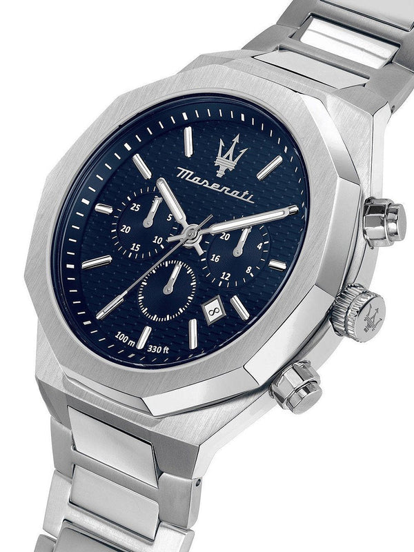 Maserati Stile Chronograph Silver  R8873642006 - Big Daddy Watches #2
