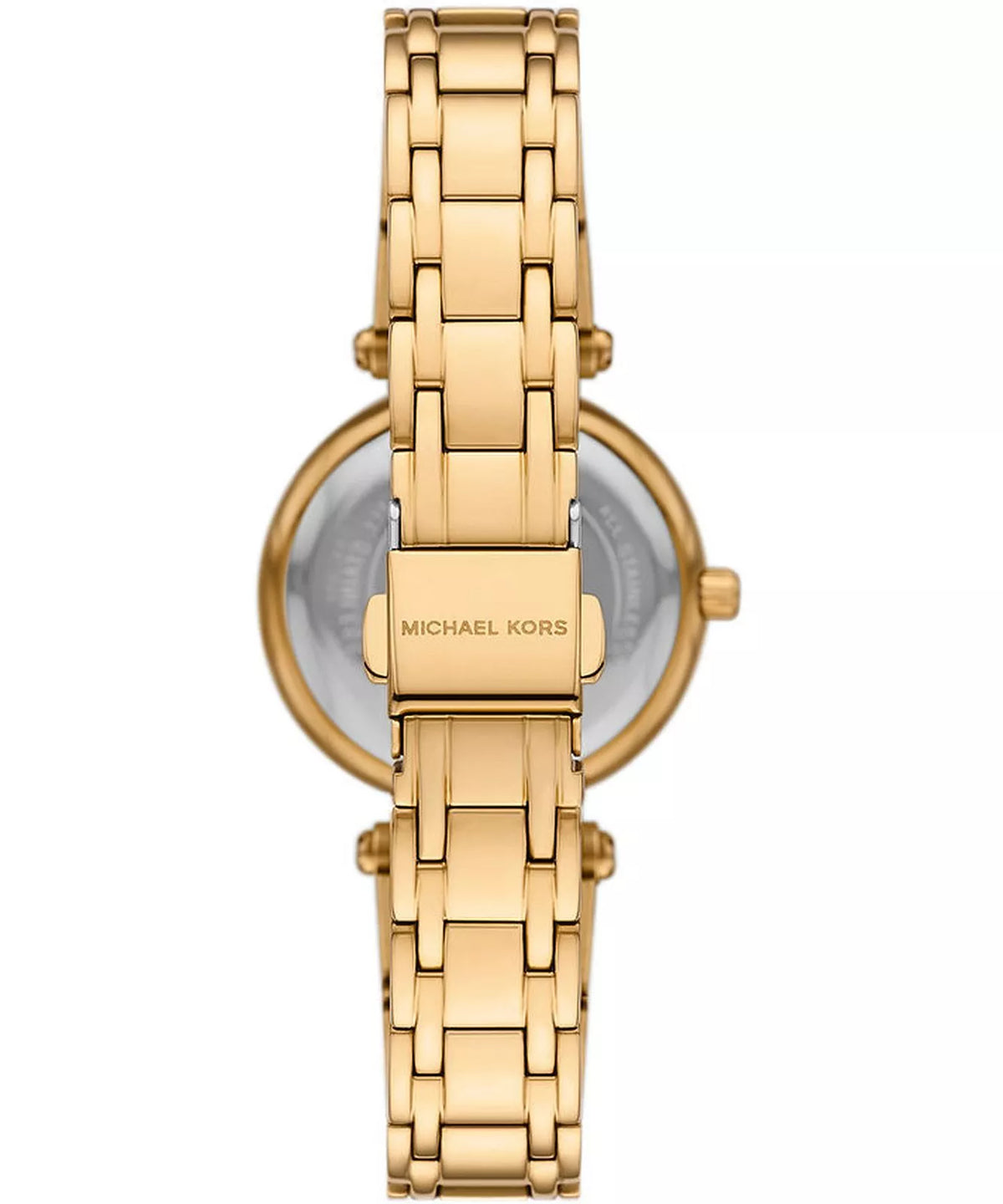 Michael Kors Laney Green Dial Gold Watch MK4892